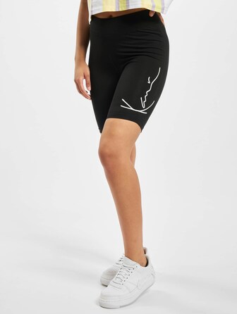 KKWQ22003BLK SIGNATURE CYCLING SHORTS BLK