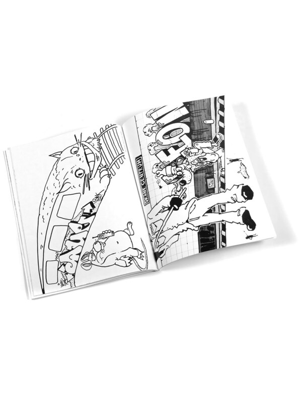 Graffiti Coloring Book (Graffiti Coloring Book, 1)