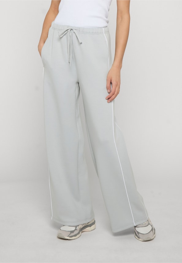 Ladies Wide Leg Scuba -0