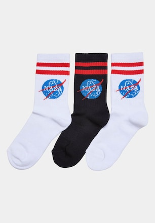 Mister Tee Nasa Insignia Kids 3 Pack Socken