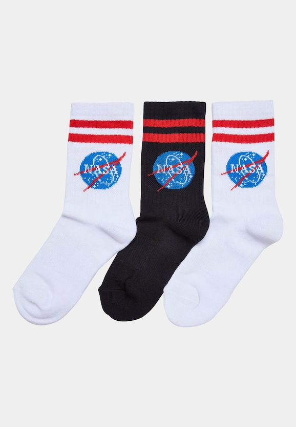 Mister Tee Nasa Insignia Kids 3 Pack Socken-0