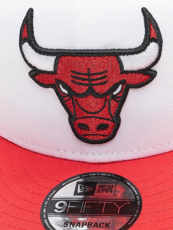 White Crown Team 9 Fifty Chicago Bulls -3