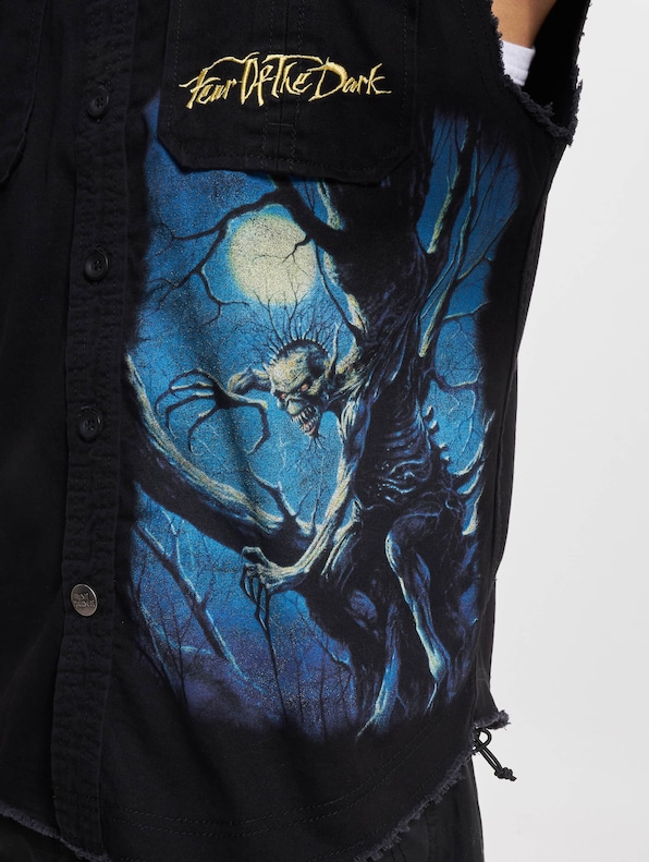 Brandit Iron Maiden Vintage Sleeveless FOTD Shirt-5