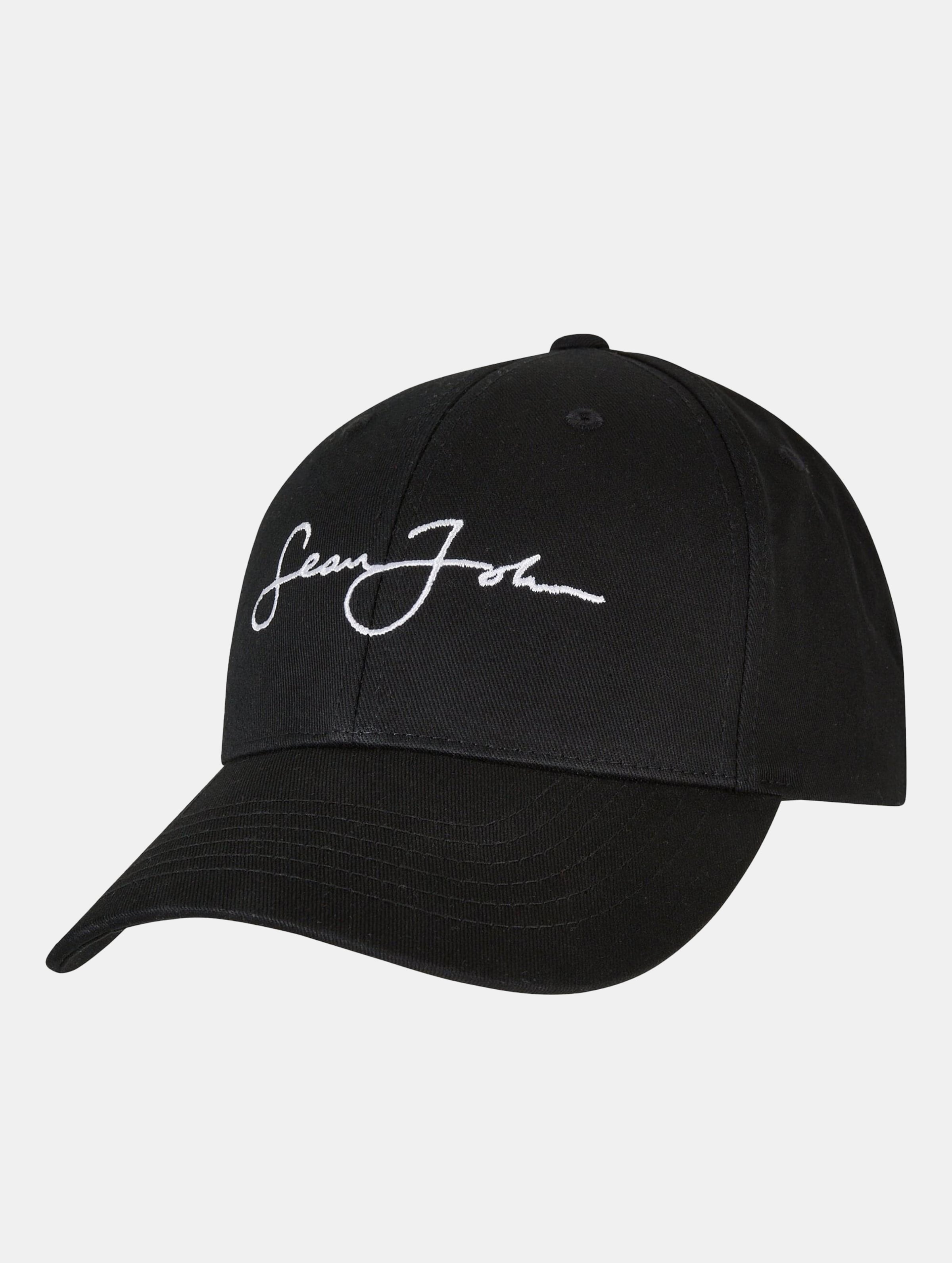 Sean John Script Logo Cap Frauen,Männer,Unisex op kleur zwart, Maat ONE_SIZE