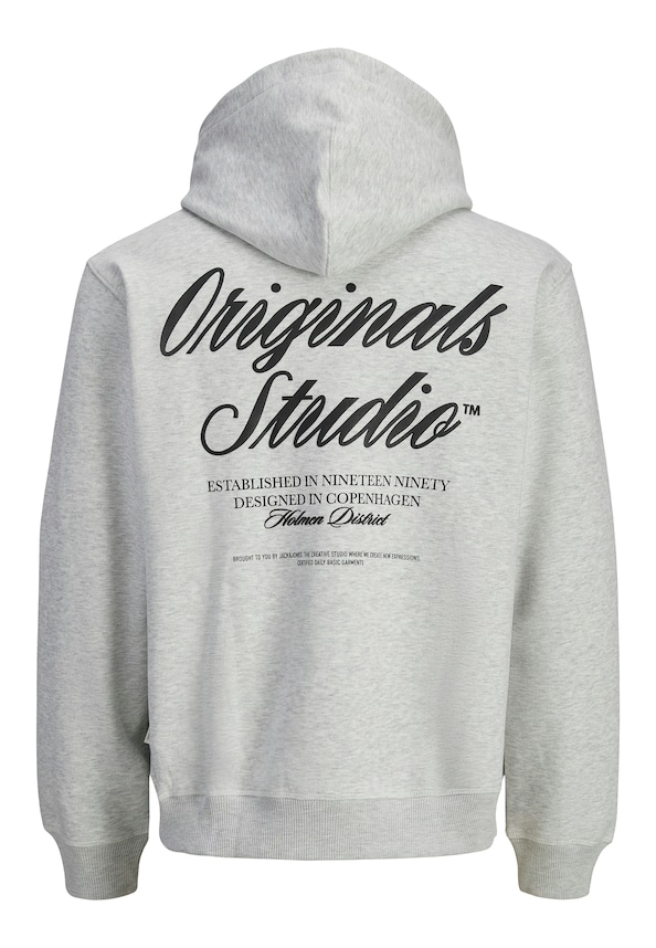 JORNORREBRO TYPO BACK SWEAT HOOD SN-7