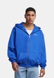 KM-ZH011-091-02 KK Chest Signature Essential Zip Hoodie blue-0