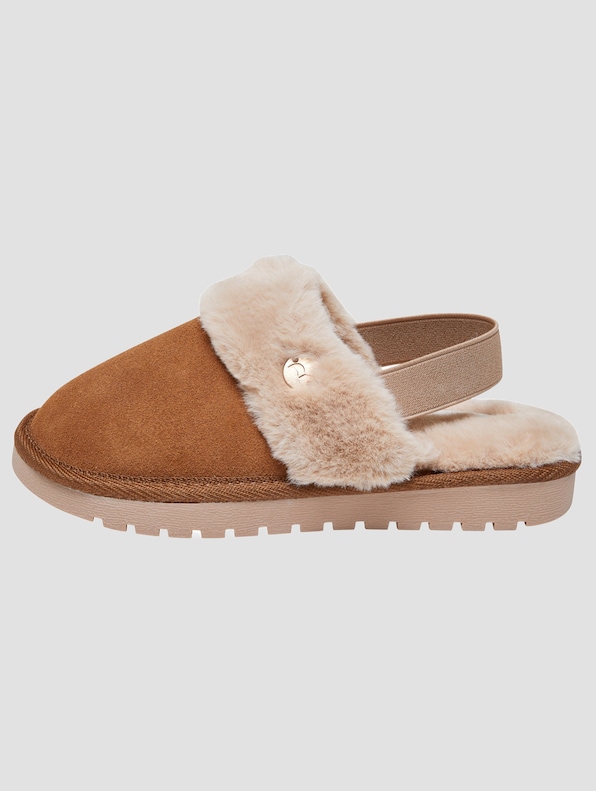 ROMIKA Kids Suede + Fake Fur Slipper-2