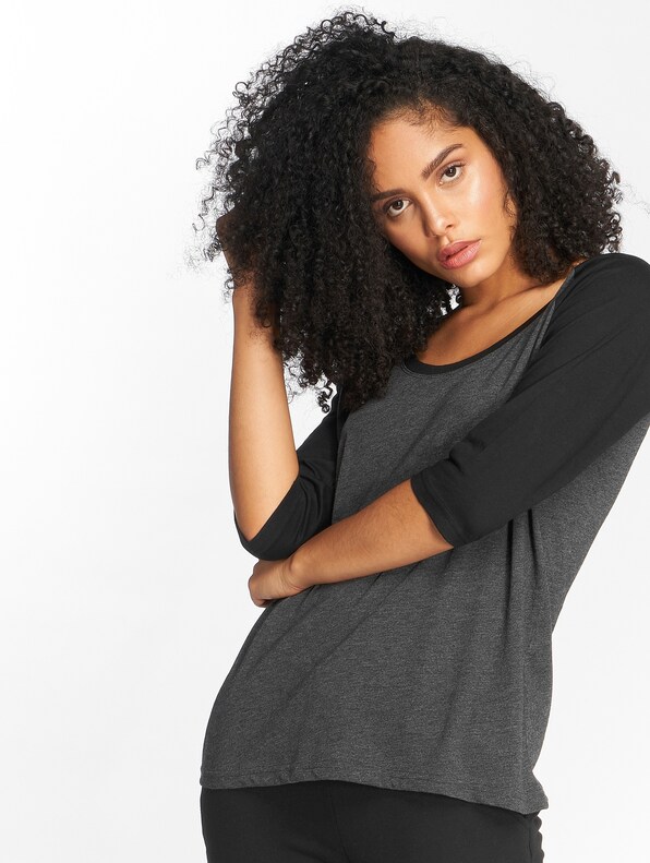 Ladies 3/4 Contrast Raglan-0