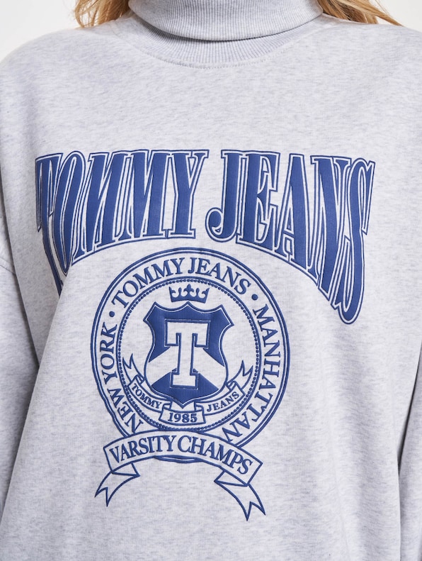 Tommy Jeans Varsity Hwk Mock Neck Kleid-3