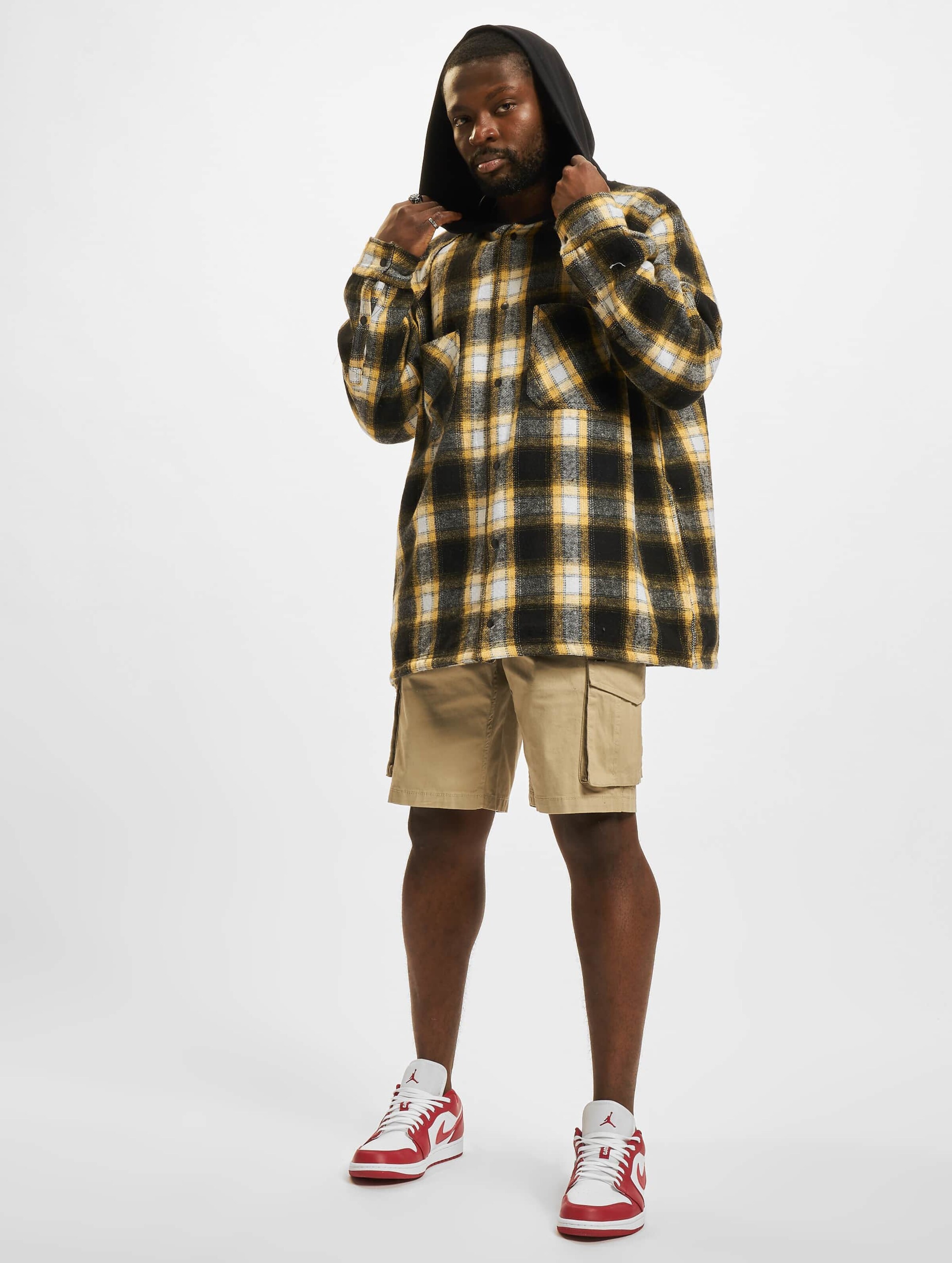 Oversized hotsell flannel hoodie