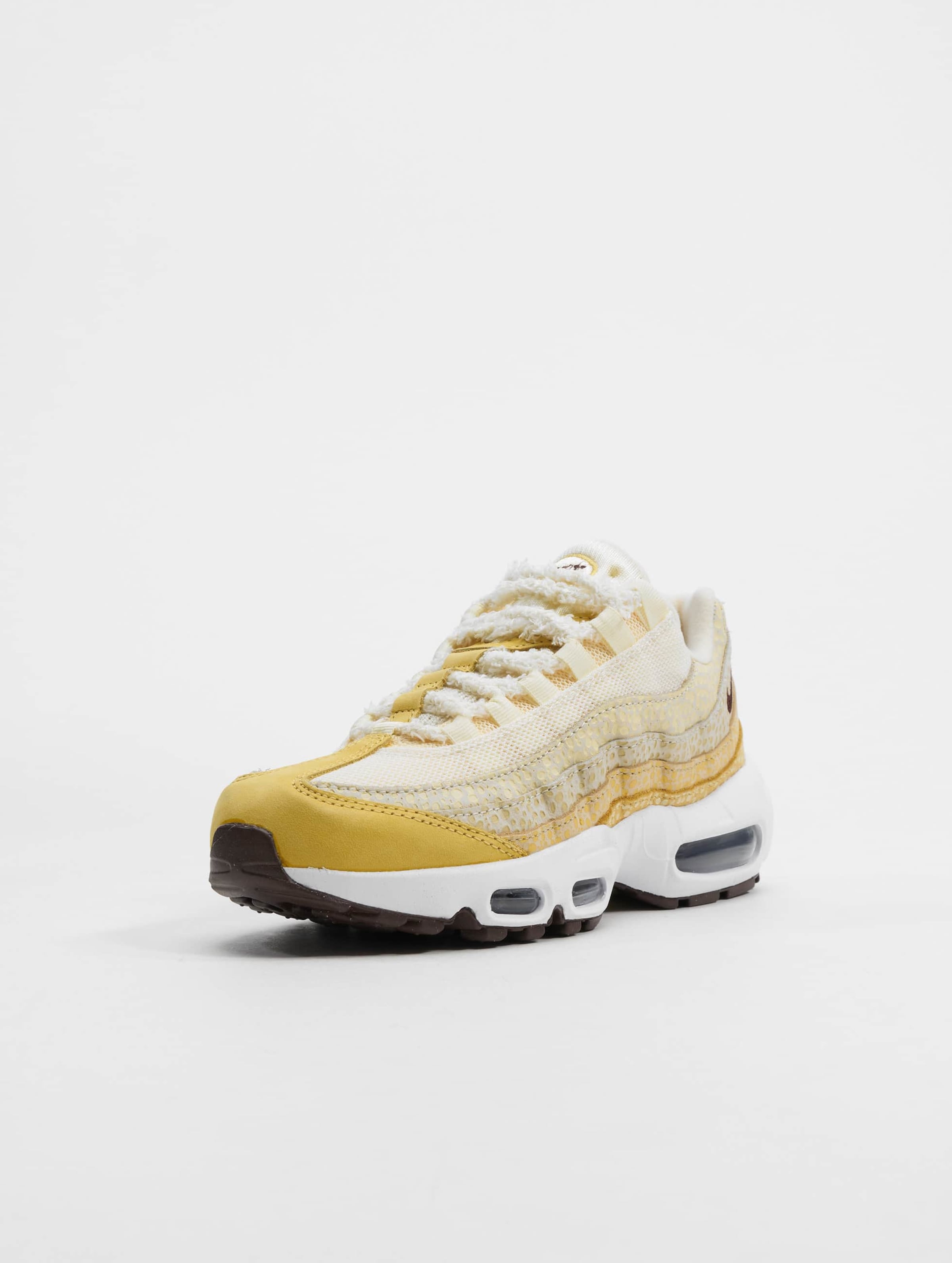 Air max 95 white on sale gold