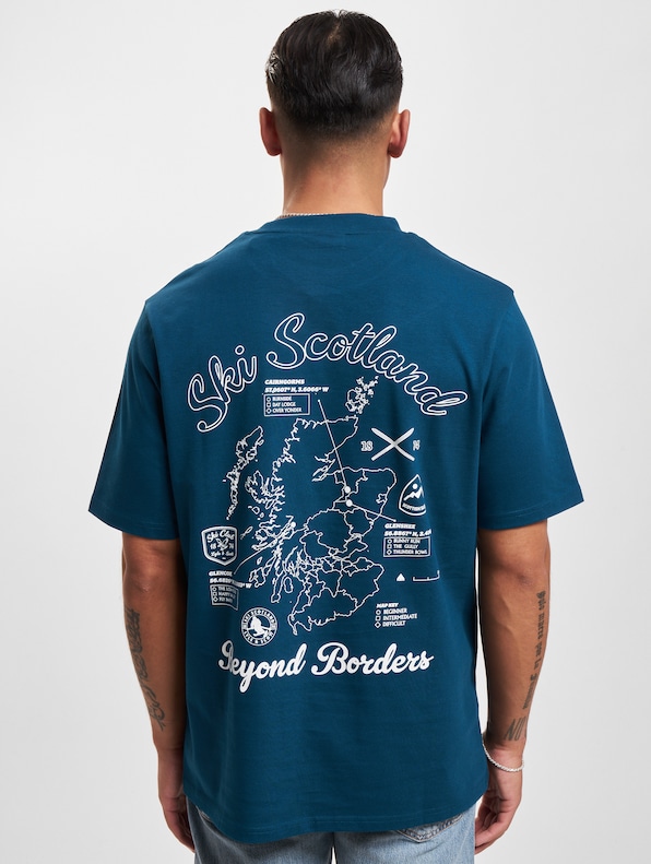 Lyle & Scott Skimap Graphic Print T-Shirts-1