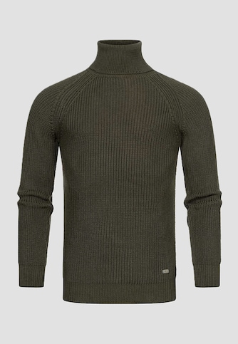 Rusty Neal Herren Grobstrick Sweater Rollkragen