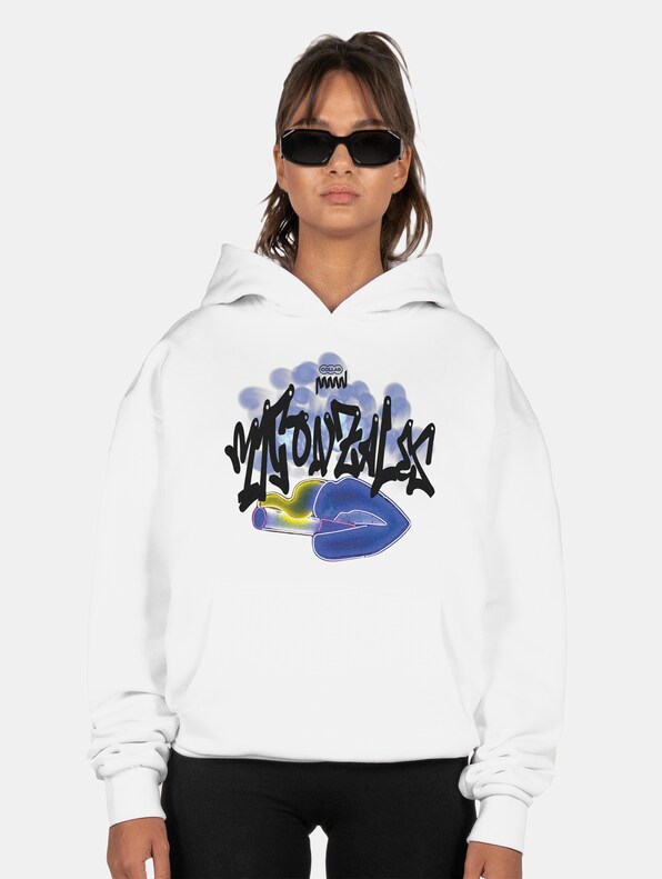 MJ Gonzales Ladies Kiss x Heavy Oversized Hoodies-2