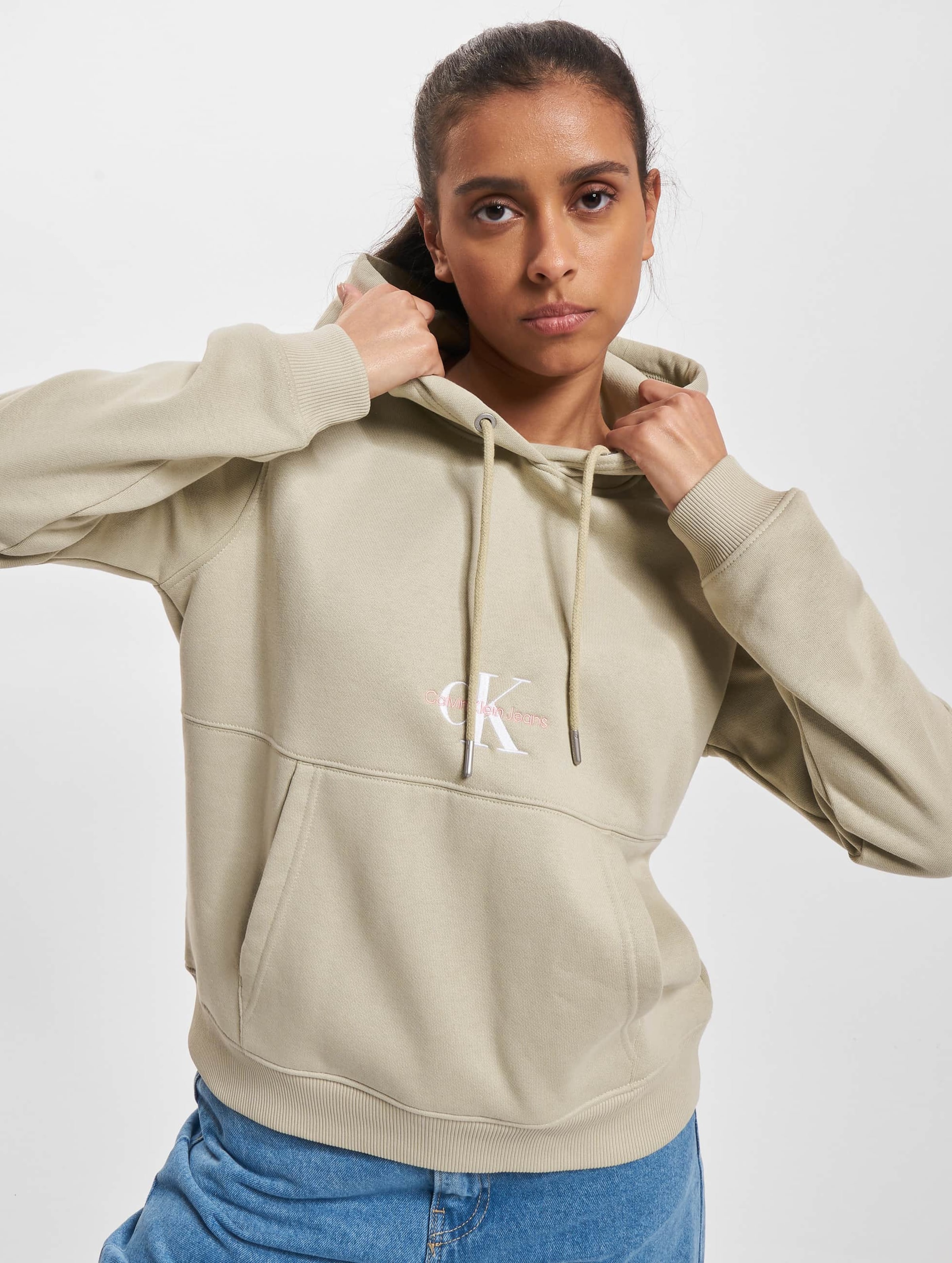 Calvin Klein Jeans Monogram Logo Hoodie DEFSHOP 23251