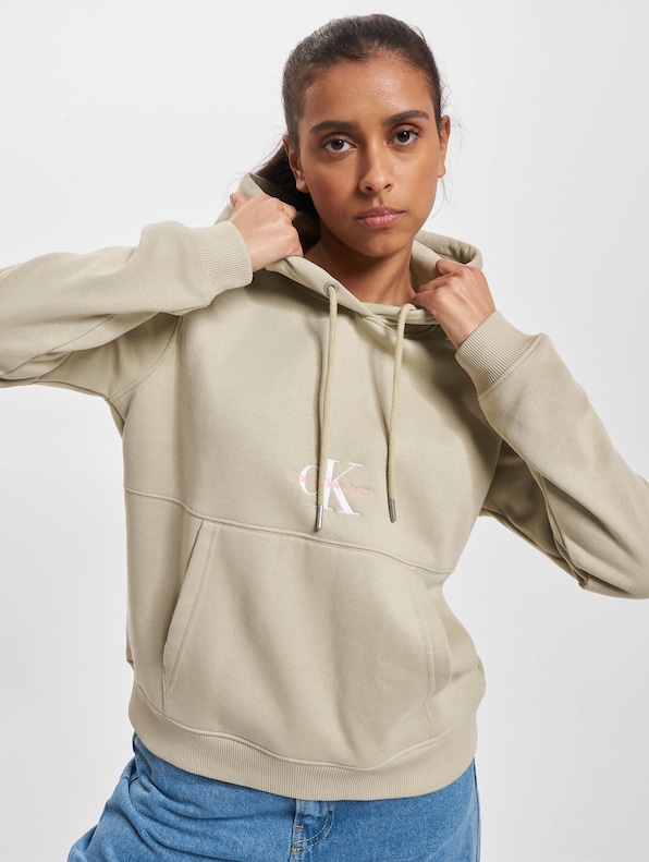 Calvin Klein Jeans Monogram Logo Hoodie | DEFSHOP | 23251