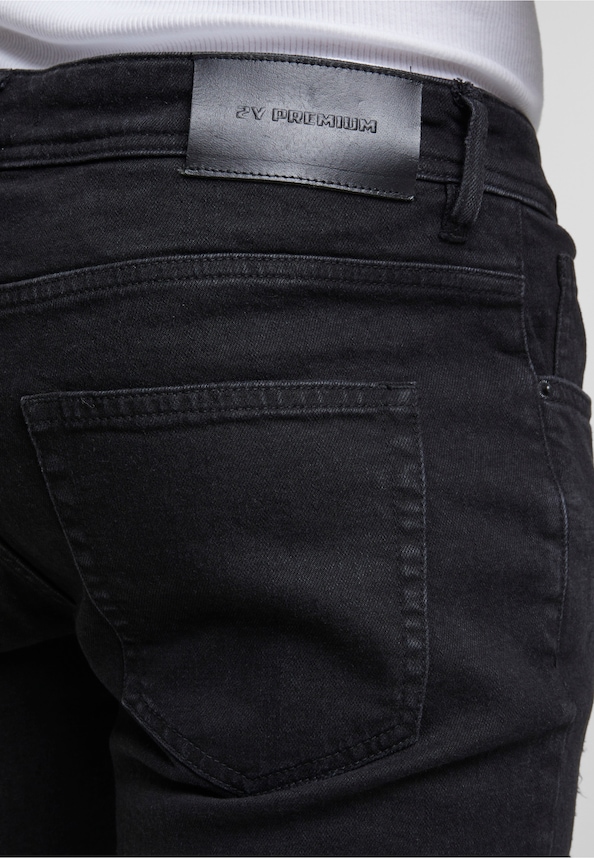 Oscar Ripped Slim Fit Jeans-6