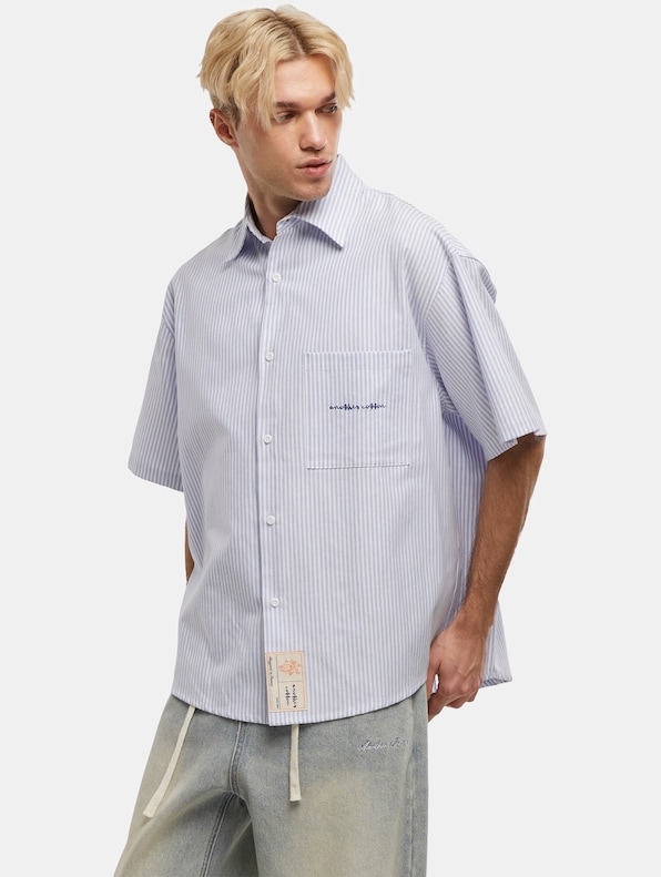 Oversized Short Sleeve Shirt-0