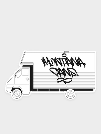 Montana Sticker Tag Van