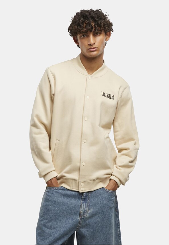 Los Angeles EMB Heavy Tonal College Jacket-0