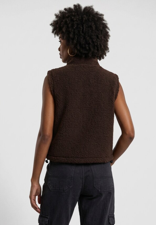 Ladies Short Sherpa -1