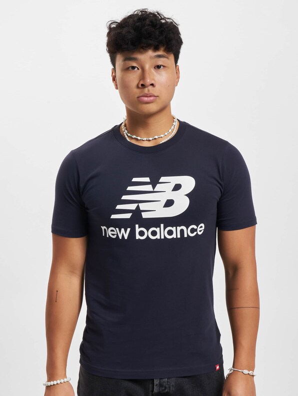 New Balance Essentials Stacked Logo T-Shirt-2