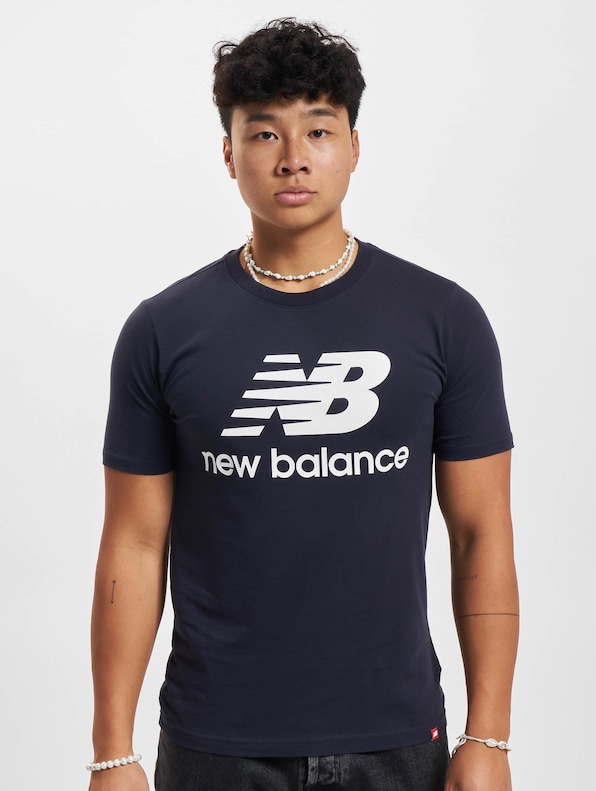 New Balance Essentials Stacked Logo T-Shirt-2