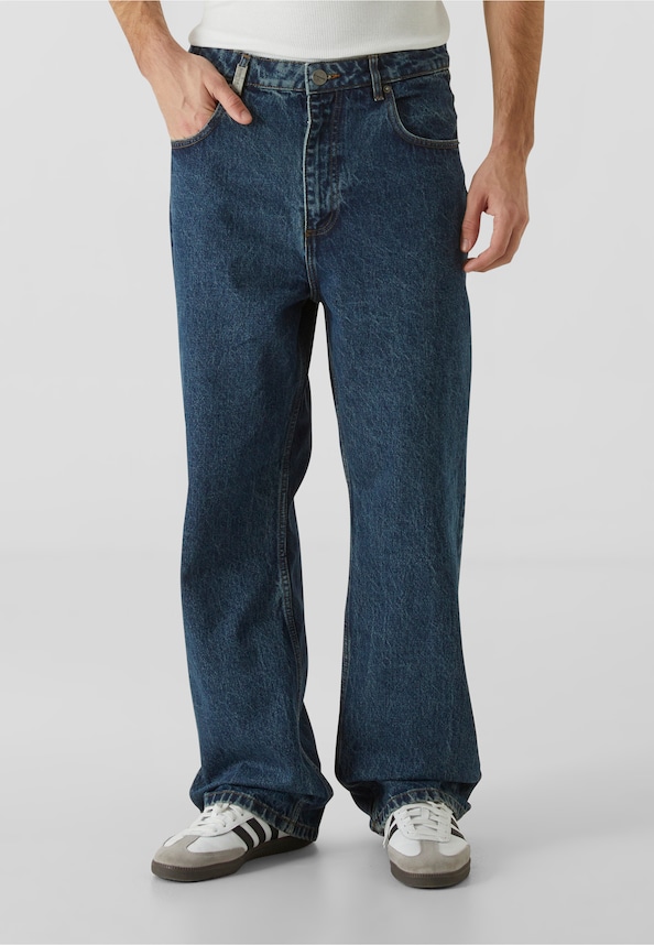 Adrik Basic Baggy Jeans-0