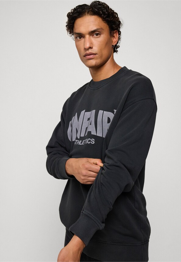Classic Label Crewneck Washed-3