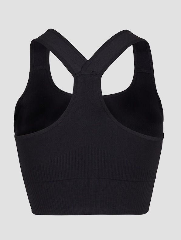 High Support Ribbed Bra-5