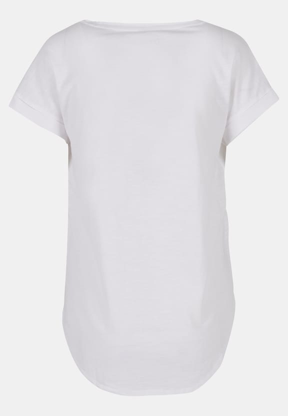 Scooby Doo Mystery Inc Group -WHT with Ladies Long Slub Tee-1