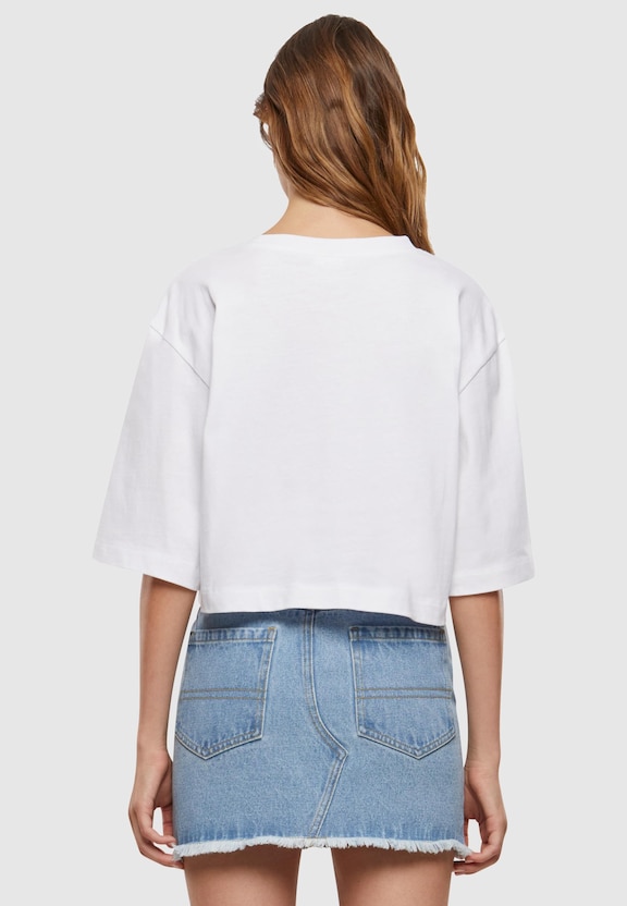 Ladies Heavy Organic Oversized Cropped Tee-0