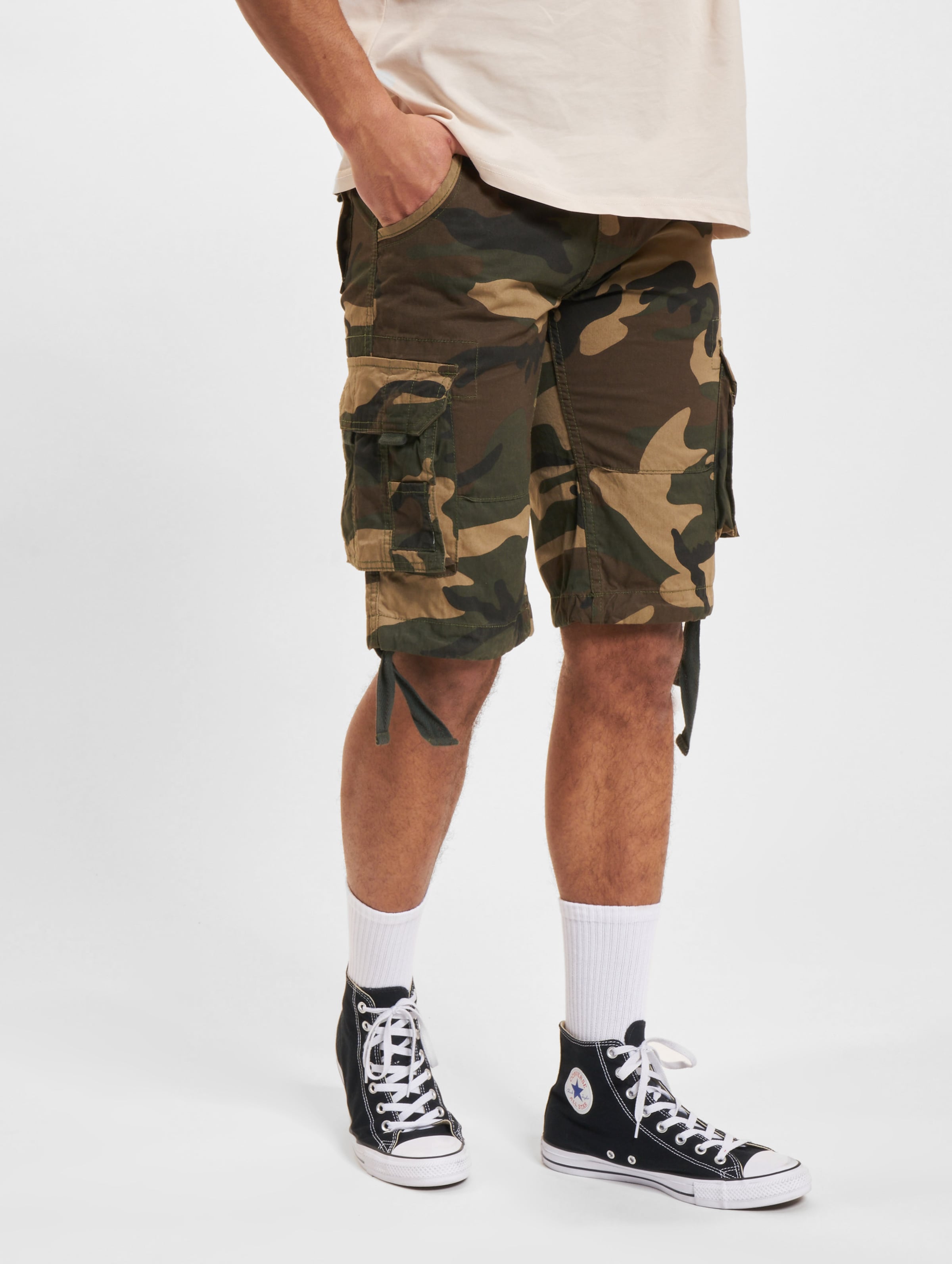 Alpha Industries Jet Camo Shorts Mannen op kleur camouflage, Maat 29