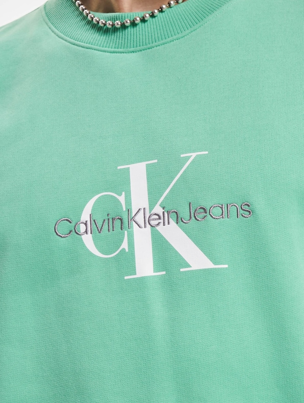 Calvin Klein Jeans Monologo Oversized Crew Neck Sweater-3