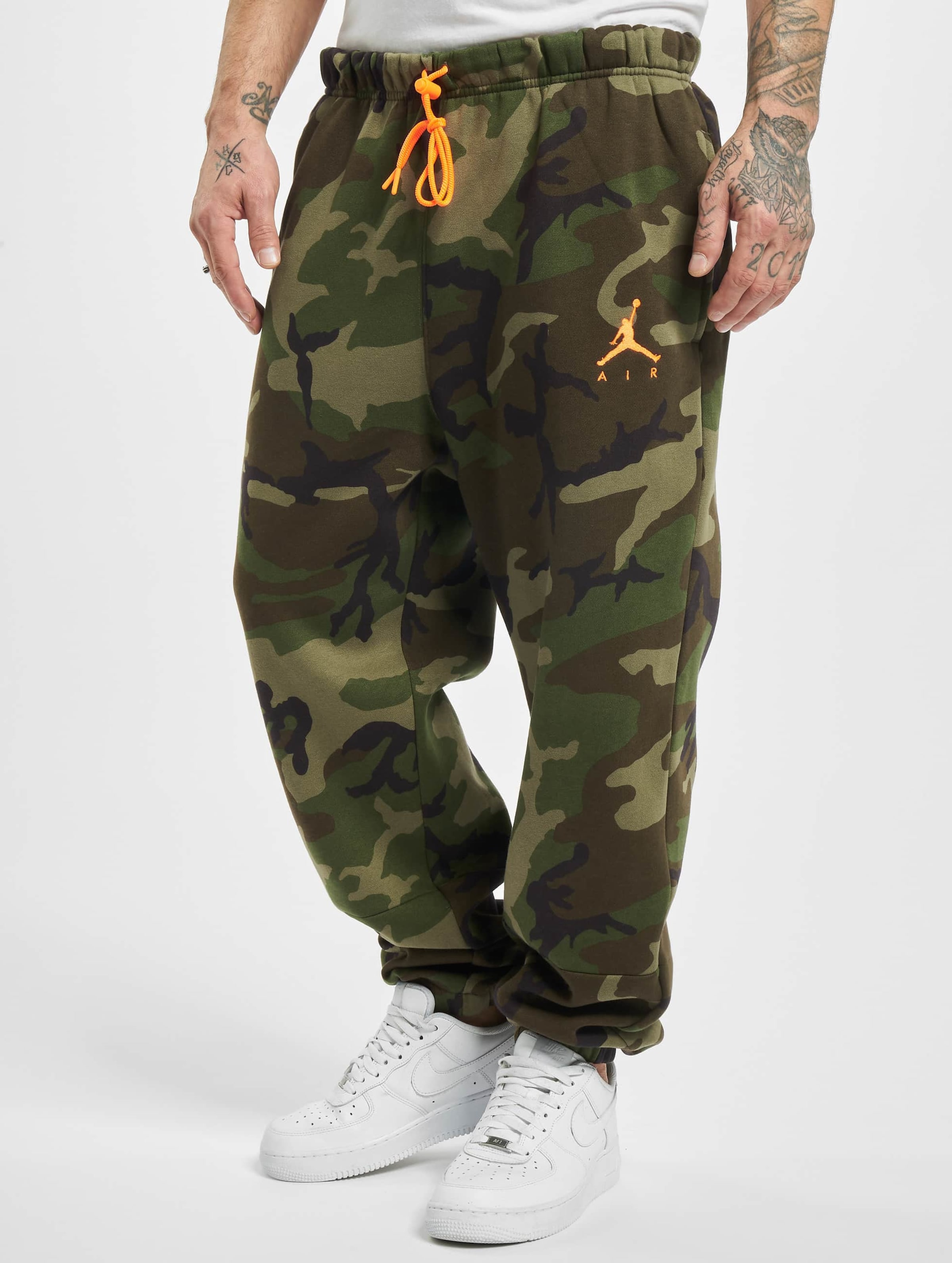 Jordan jumpman air on sale fleece camo pants