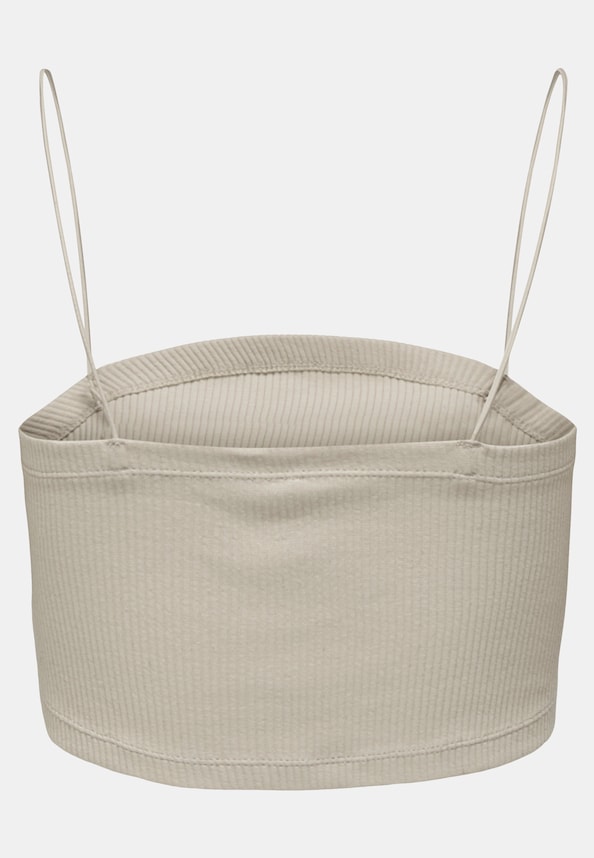 ONLY Damen Ribbed Crop Top-1