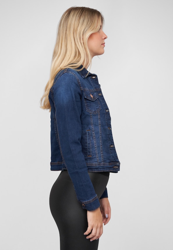 Damen Jeans Jacke-3