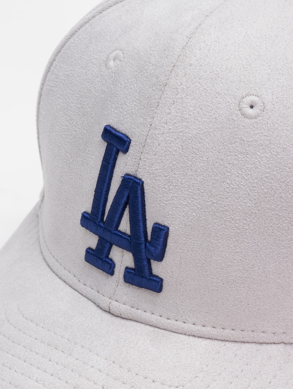 New Era Faux Suede 39Thirty Los Angeles Dodgers Snapback Caps-3