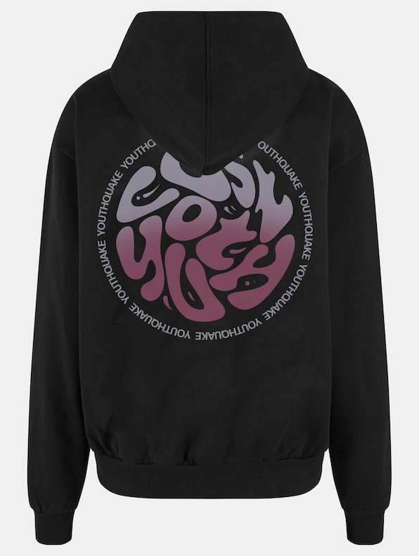 Lost Youth Circle Zip Hoodies-4