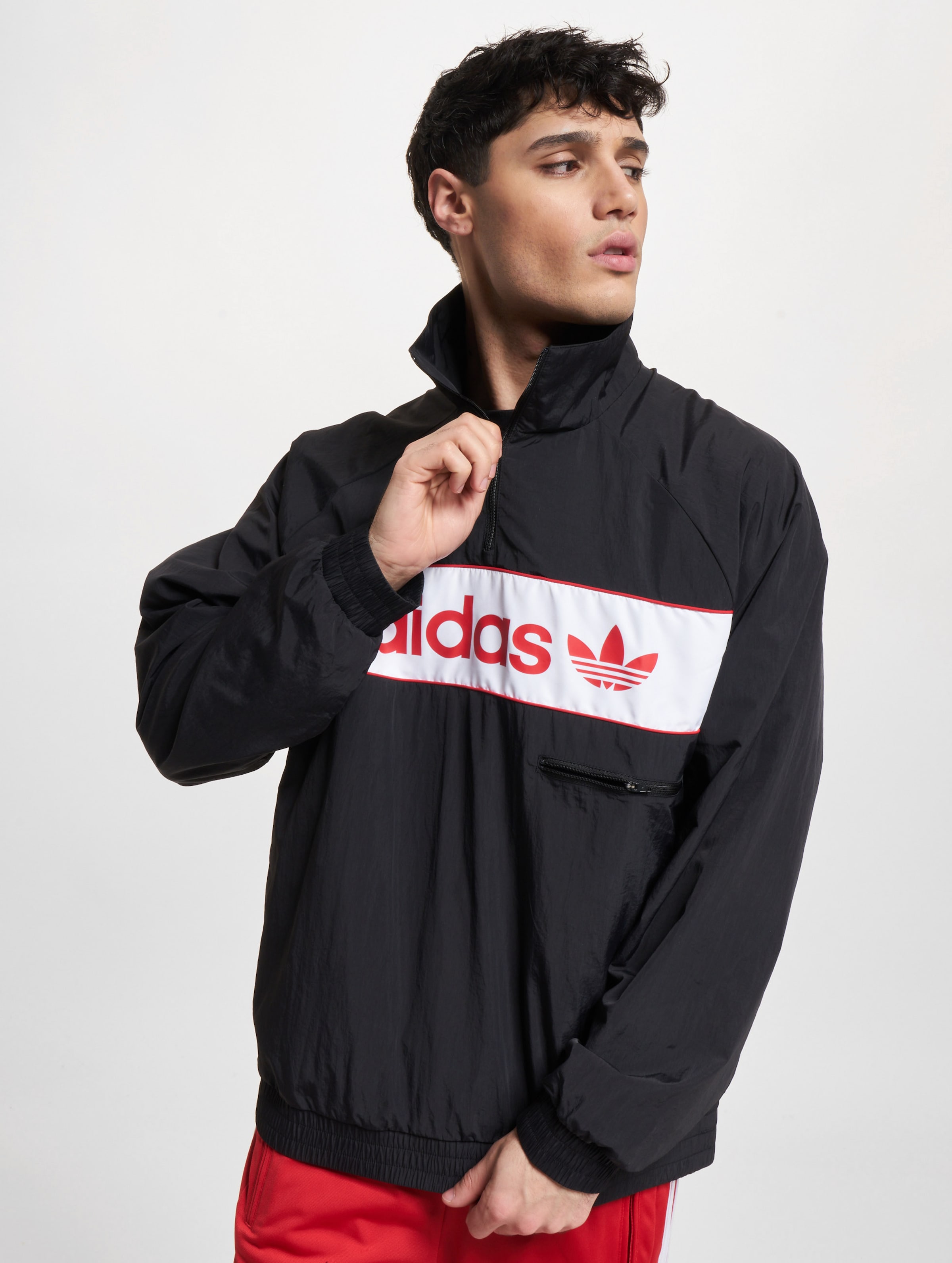 adidas Originals Ny Übergangsjacken Mannen op kleur zwart, Maat 2XL