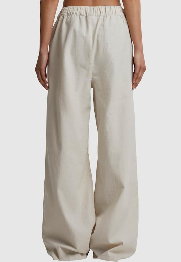 Ladies Linen Mixed Wide-1