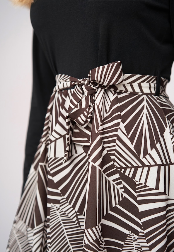 Longsleeve Dress with floral print-5