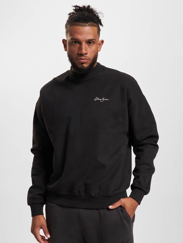 JM233-021-2 SJ Script Logo Retro Backprint Crew-2