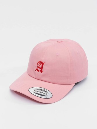 Letter Pink Low Profile Cap