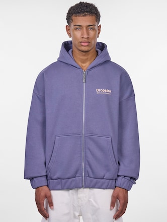 Dropsize Heavy Oversize Limited Zip Hoodies