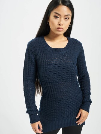 Ladies Long Wideneck