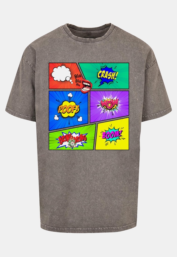 Book Comic Acid Washed Oversized -2