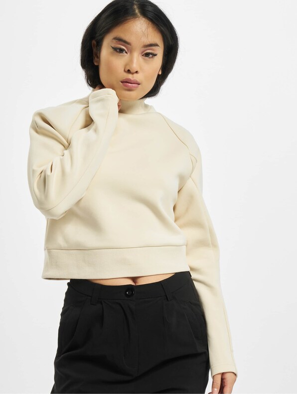 Ladies Interlock Short Turtleneck Crew-0
