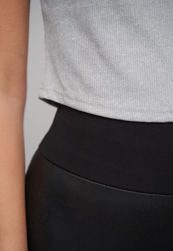 Ribbed Cropped -4