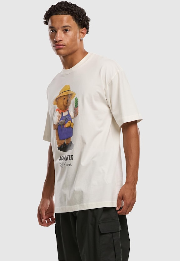 Market Botanical Bear T-Shirt-3